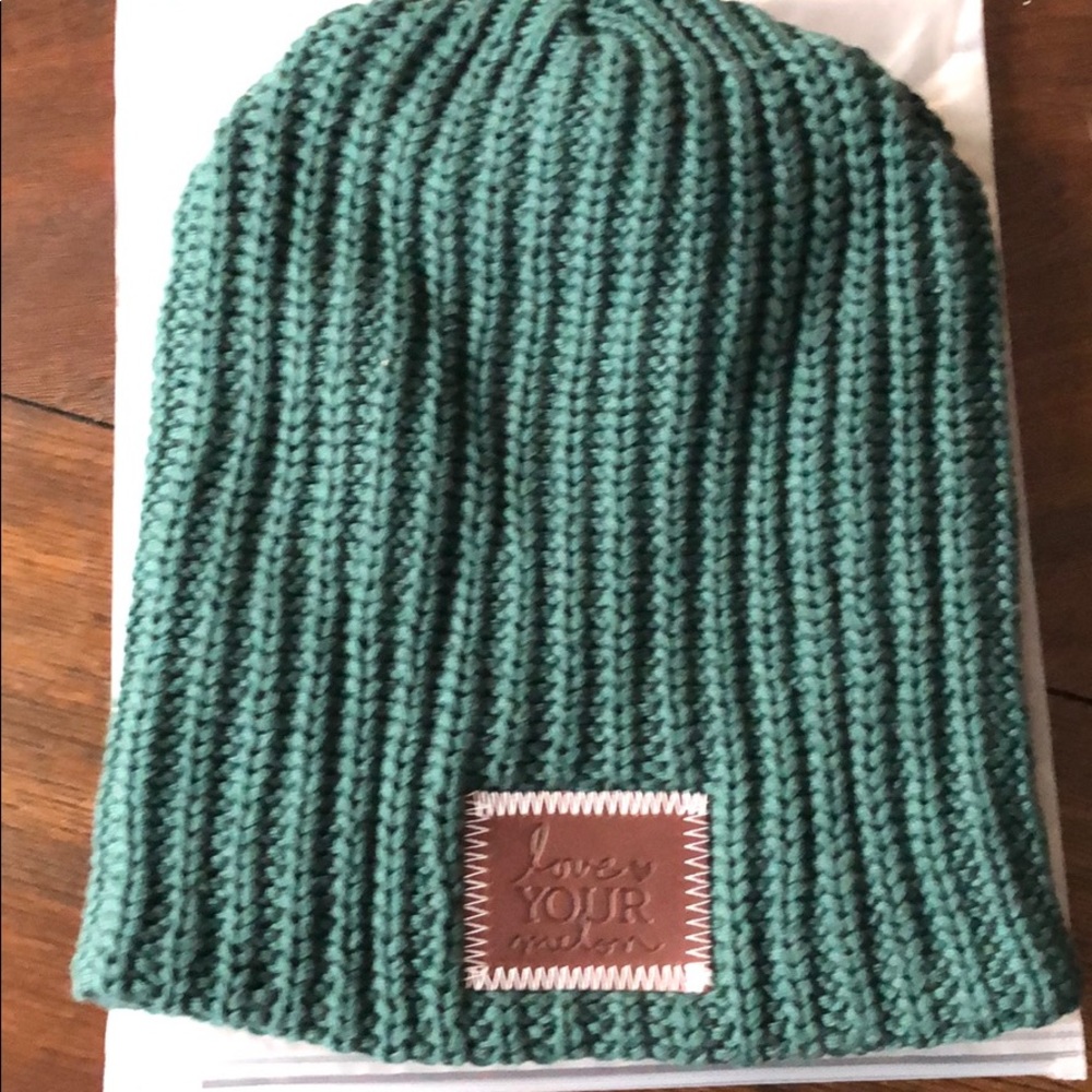 Love your Melon Hunger Green Beanie